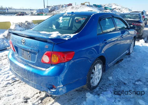 2010 Toyota Corolla S z USA, uszkodzony, nr VIN 2T1BU4EE5AC478379